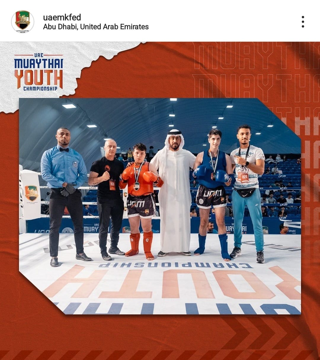 Muay Thai fighter in stance at LTA Martial Arts, Dubai